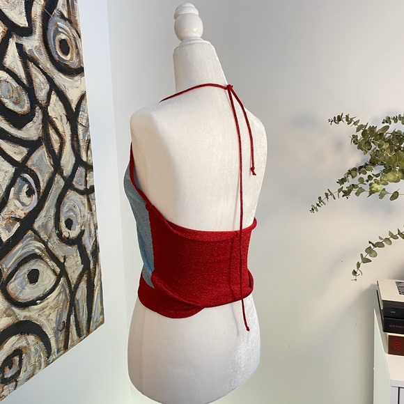 AREA NYC halter top - Picture 3 of 4